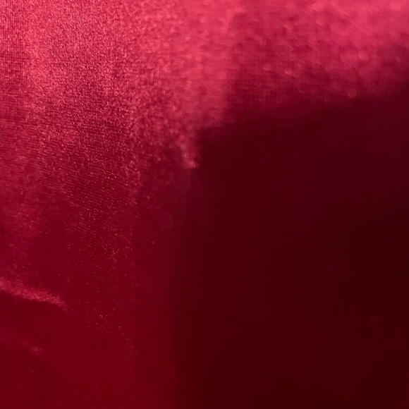 NWT ANRABESS Spaghetti Strap Bodycon High Slit Pink Satin Maxi Dress Size Medium - Picture 11 of 13